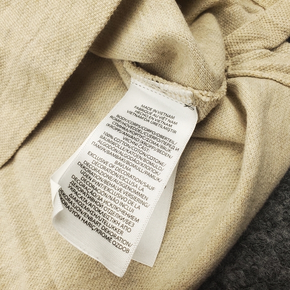 Polo Ralph Lauren Polo Shirt Mens XL Classic Fit Neutral Beige Tan Collared - Picture 7 of 8